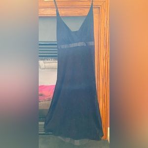 Black Cocktail Dress with Sequins